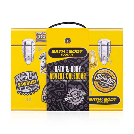 Bath & Body Toolkit advendikalender meestele